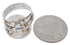 Multicolor Southwest Sterling Silver Ring Size 6-1/4 JX38264